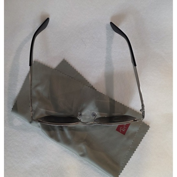 Ray-Ban Wayfarer Deluxe 8949 Silver & Gray Sunglasses